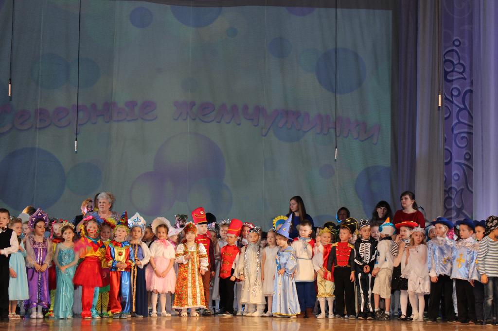 Почти двести детей из 9 детских садов Архангельска приняли участие в фестивале «Северные жемчужинки»