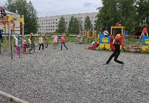 Спортивное лето в посёлке Силикатном