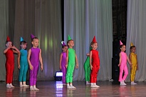 Прошел осенний концерт киндер-классов хореографического центра Ломоносовского Дворца культуры 